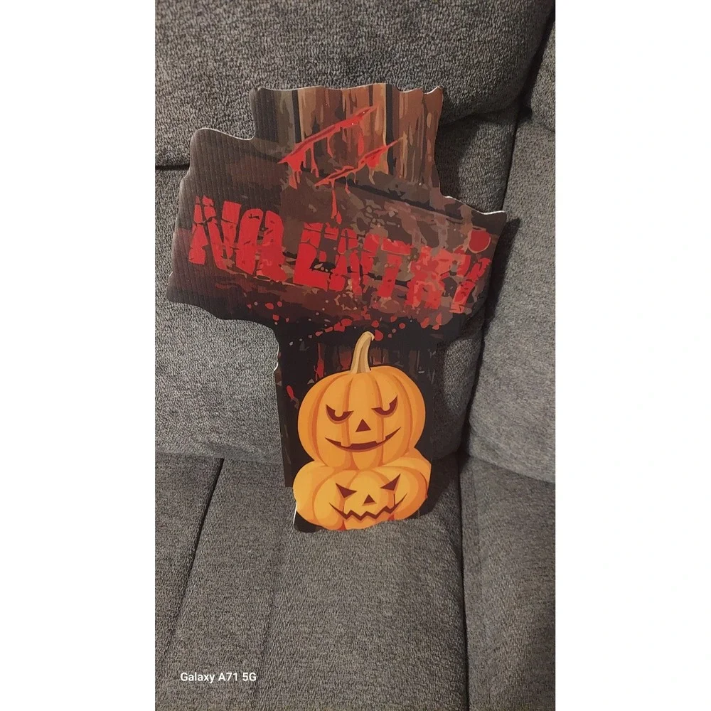 6 Spooky Yard Signs‎ Halloween
